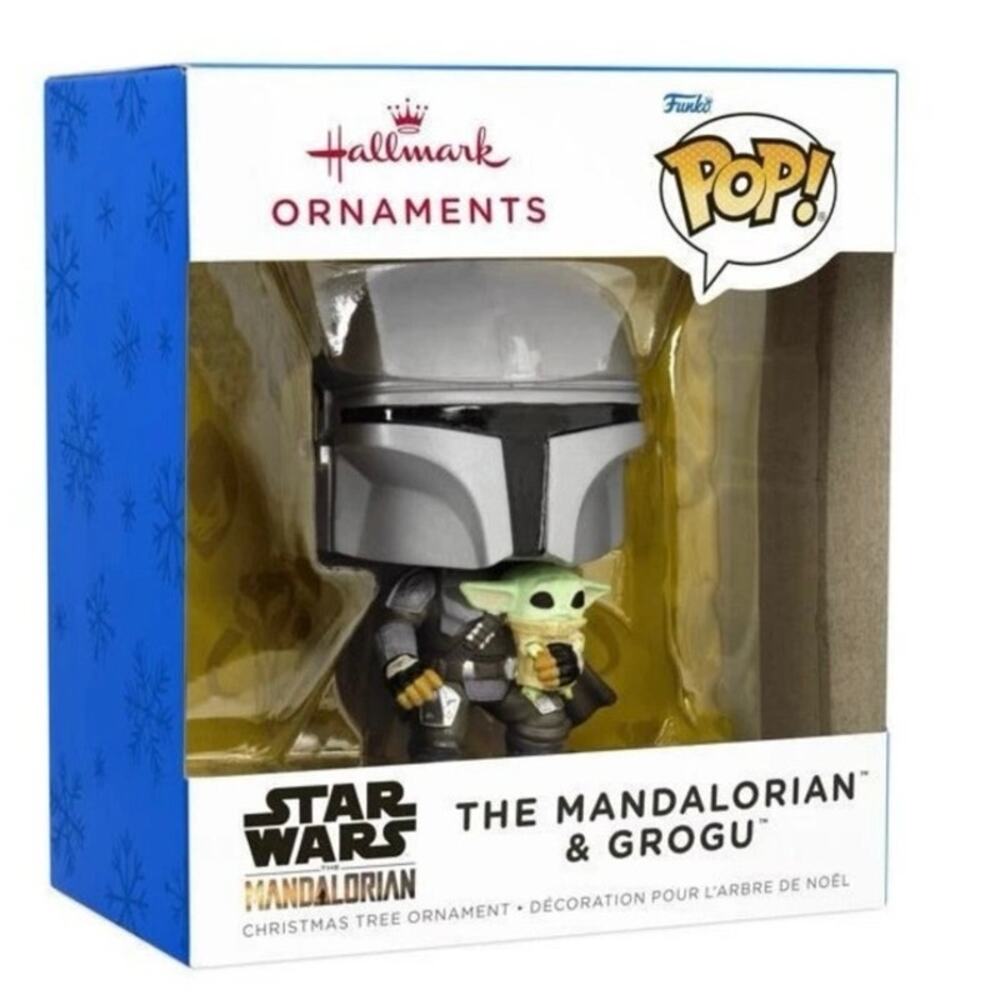 2023 Funko Pop Hallmark Christmas Ornament Star Wars “The Mandalorian and Grogu”